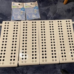 【収納便利】突っ張り棒、棚セットの画像