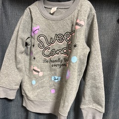 裏起毛 トレーナー ズボン 110 セットの画像