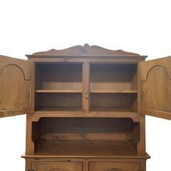 ENFANT/アンファン 食器棚 幅８７×奥行３７×高さ１８９cm 基本引き取り限定 神奈川県横須賀市の画像