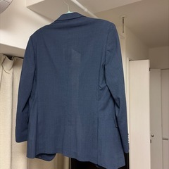 スーツカンパニージャケット➕パンツ2枚（ネイビー)の画像