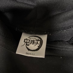 しまむら 柱 鬼滅の刃 HASHIRA 黒 パーカー 3L ブラックの画像