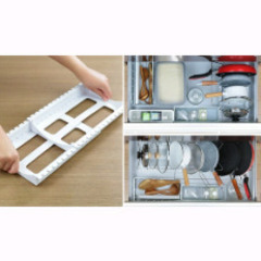 フライパンスタンド フライパン・鍋・ふたスタンド 2WAY ワイドタイプ　未使用の画像