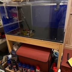 水槽　アクリル　90-60-45 セットの画像