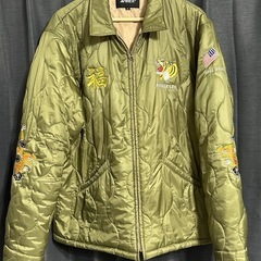 AVIREX ベトジャン スーベニアナイロンジャケット XLの画像