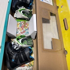 Burton After School Special バートン キッズ用スノーボード 3点セットの画像