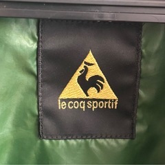 Hosu×ルコック　グリーンダウンジャケット　Lの画像