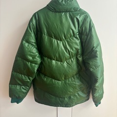 Hosu×ルコック　グリーンダウンジャケット　Lの画像
