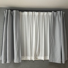 ニトリ　遮光カーテンセットの画像