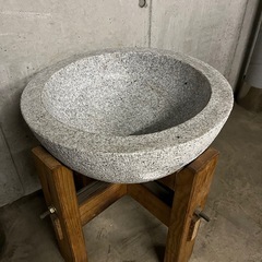 臼と杵　餅つきの画像