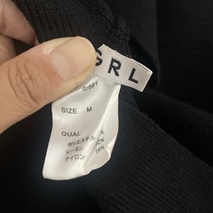 GRLのオフショルニットワンピースです☺️の画像