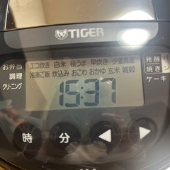 美品タイガーIH ジャー炊飯器の画像