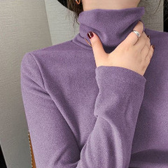 長袖 トップス タートルネック ハイネック サイズ　Mの画像