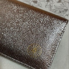 新品未使用　皇居　長財布　シルバーの画像