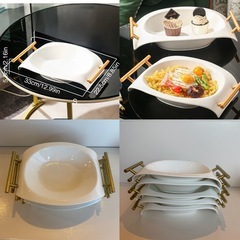 週末限定お値下げ！【未使用品有】業務用　カフェ　喫茶店　食器　グラス　ティーカップ　カップ＆ソーサー　皿　プレート　トレイ　トレー　おぼん　マグカップ　まとめ売り　39点セットの画像