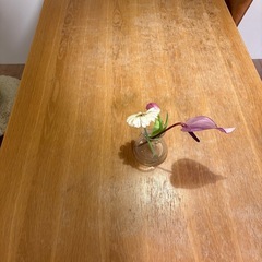 【商談中】【多数問合せ】フランフラン系列モダンワークスブランド　ダイニングテーブル80×160の画像