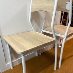 ダイニングチェア2脚　北欧　シンプルの画像