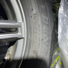 冬用タイヤ（165/70R 14）の画像