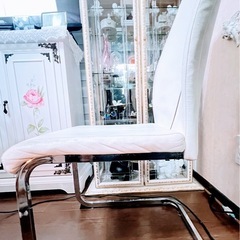 カンティレバーチェア ホワイトの画像