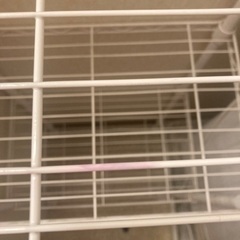 【12月20日9時まで】スチールラック　ホワイト　シェルフの画像