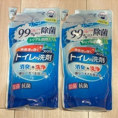 トイレ洗浄剤＆消臭元 6点まとめて（洗剤2本＋詰替2個＋消臭2個）の画像