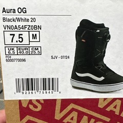VANSスノーボードブーツの画像