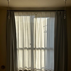 ニトリ　遮光カーテンセットの画像