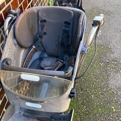 YAMAHA電動自転車 子供乗せ 前後あり／※走行不可・バッテリー充電OK／ジャンクの画像