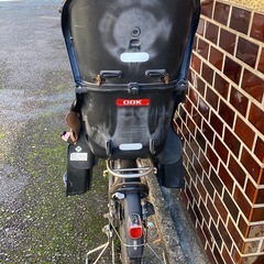 YAMAHA電動自転車 子供乗せ 前後あり／※走行不可・バッテリー充電OK／ジャンクの画像