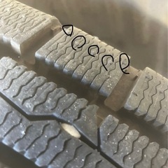 冬タイヤ、ホイール4本セットの画像