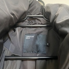 【AMERICAN HOLIC】中綿コート 黒 Mサイズの画像