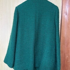 SHIPS ships シップス　コート　レディース　S グリーン　緑の画像