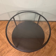 IKEA VITTSJÖ ヴィットショー コーヒーテーブル, ブラックブラウンの画像