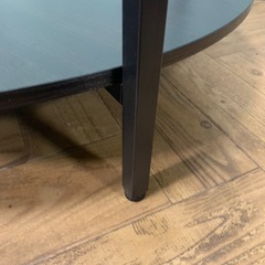 IKEA VITTSJÖ ヴィットショー コーヒーテーブル, ブラックブラウンの画像
