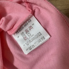 HOT BISCUITS ホットビスケッツ　ピンク長袖Tシャツ 80の画像