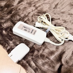 美品 山善 ふんわりもこもこ フランネル 電気毛布 YMS-F33P ②の画像