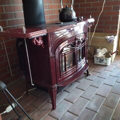 定価100万以上　極上美品　バーモントキャスティングス 製　アンコール　薪ストーブ　アメリカ製　ストーブの画像