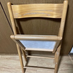 廃版　無印良品　木製 折りたたみ椅子 フォールディングチェア MUJIの画像