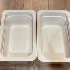 キャンブロ（Cambro）カムウェア フードパン 2個セット／2L／目盛り付きの画像