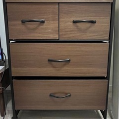 山善　チェスト　キャスターの画像