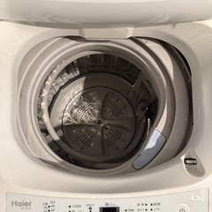 Haier洗濯機の画像
