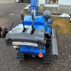 ヤマハ　排土版付き除雪機の画像