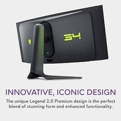 エイリアンウェア34インチモニターの画像