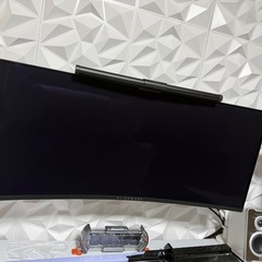 エイリアンウェア34インチモニターの画像