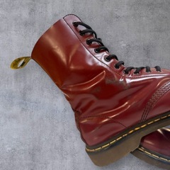 Dr.Martens ドクターマーチン 10ホール チェリーレッド US9 27の画像