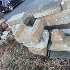 長方形　石　コンクリートの画像