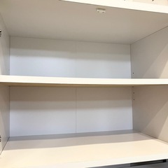 食器棚　ホワイトの画像