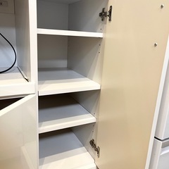 食器棚　ホワイトの画像