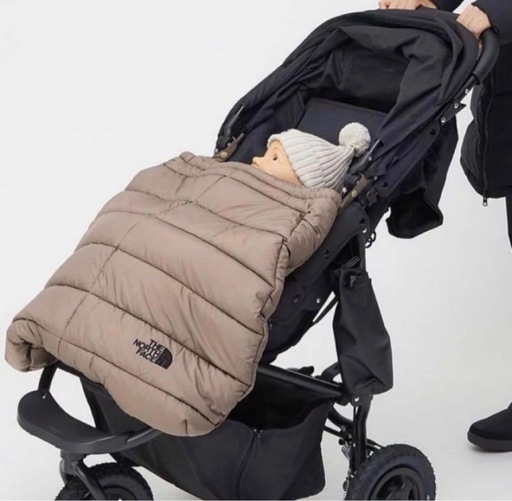 新品 THE NORTH FACE ベビーシェルブランケット ウォルナット