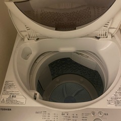 【1000円お支払いします
】TOSHIBA 縦型洗濯機の画像