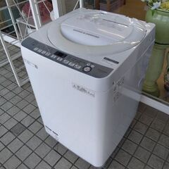 大容量7kg　2018年極上美品　超お勧めお買い得　高級タイプで高性能　シャープ　洗濯機の画像